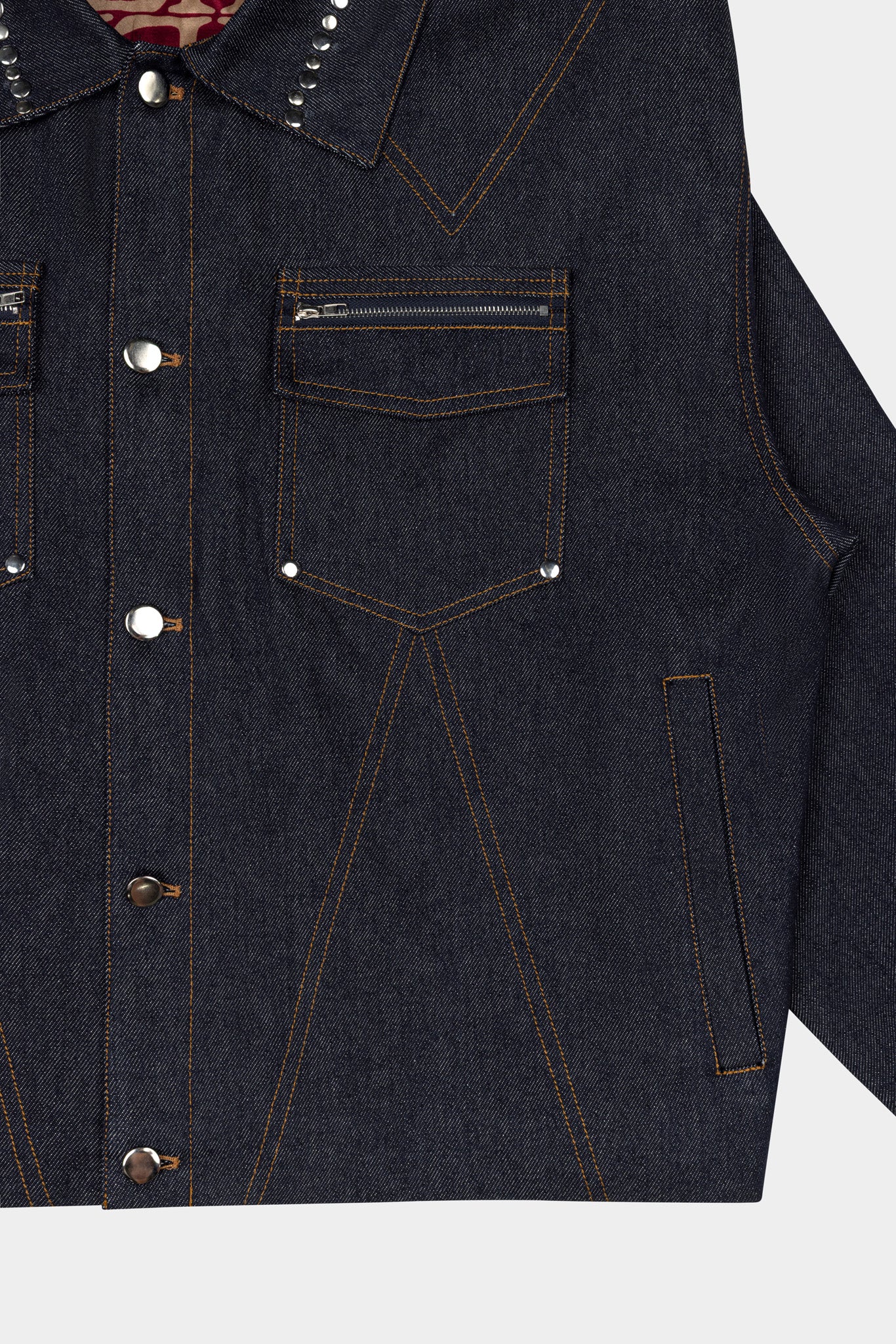 DYNASTY DENIM JACKET - MIDNIGHT INDIGO