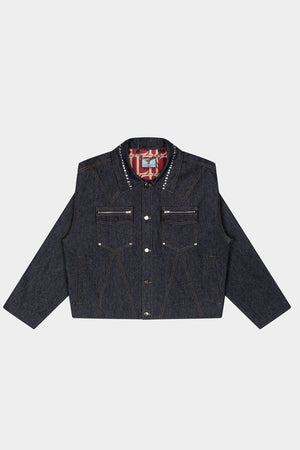 DYNASTY DENIM JACKET - MIDNIGHT INDIGO