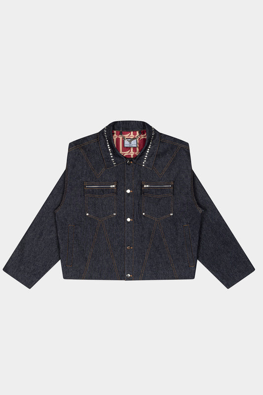 DYNASTY DENIM JACKET - MIDNIGHT INDIGO