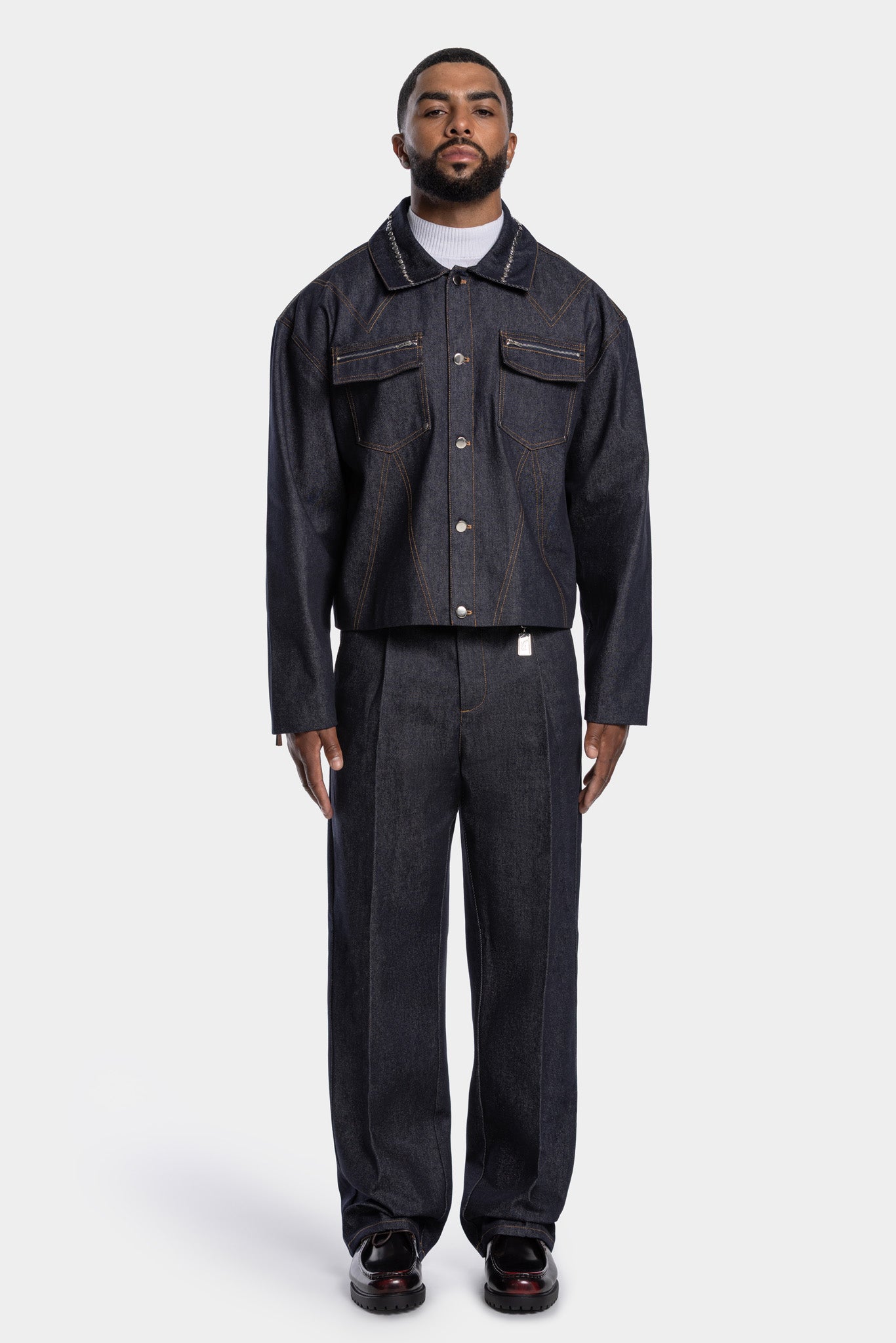 DYNASTY DENIM JACKET - MIDNIGHT INDIGO