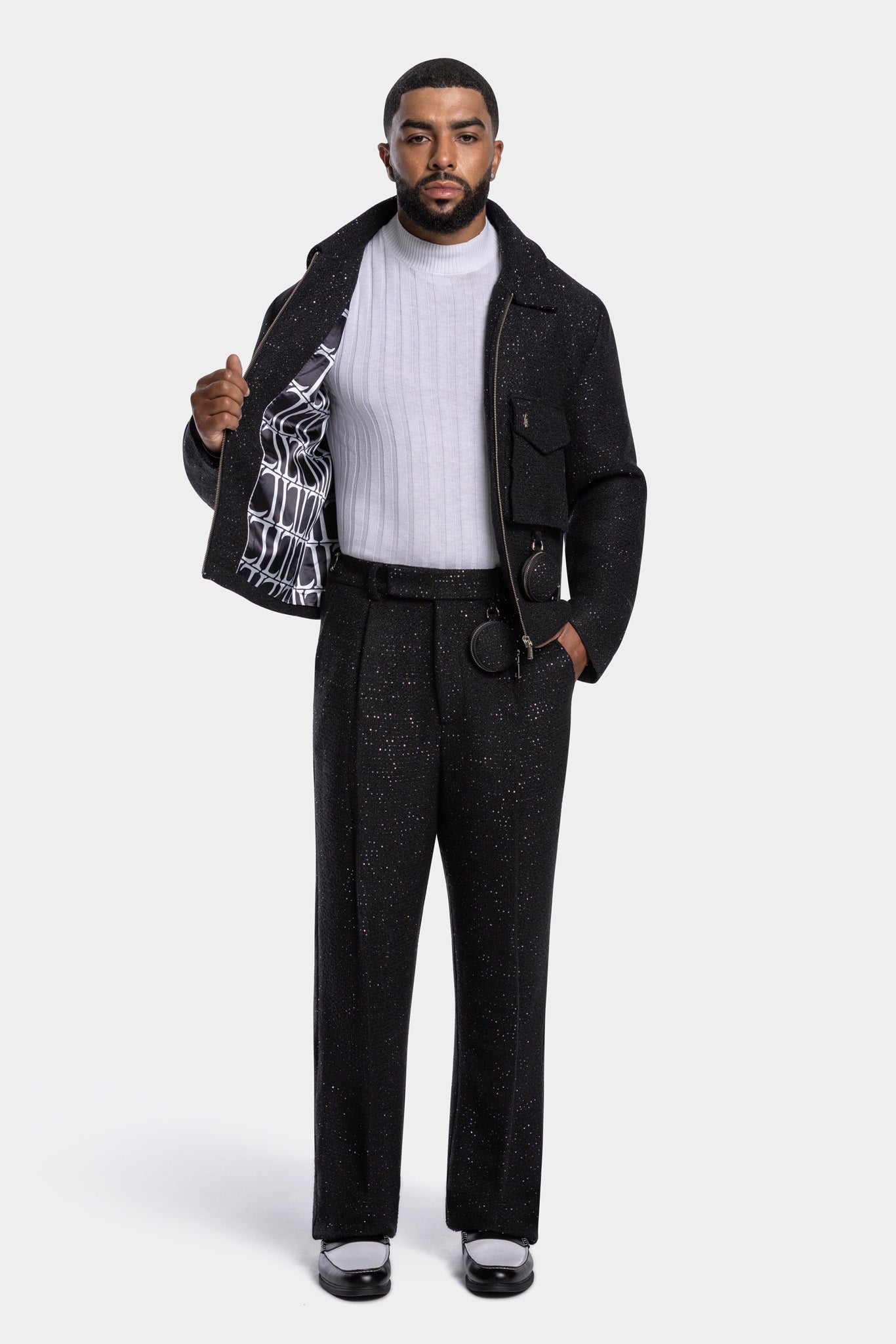 CONSTELLATION PANTS - BLACK