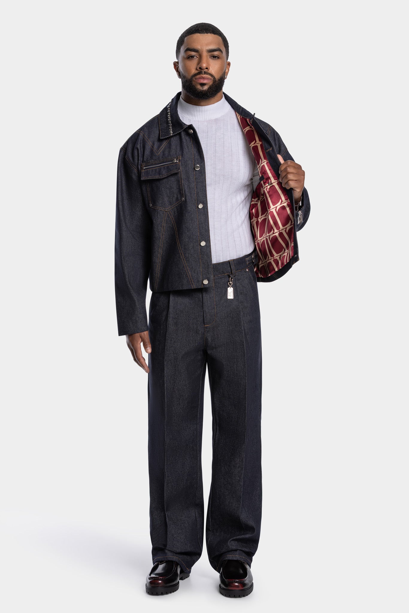 DYNASTY DENIM JACKET - MIDNIGHT INDIGO