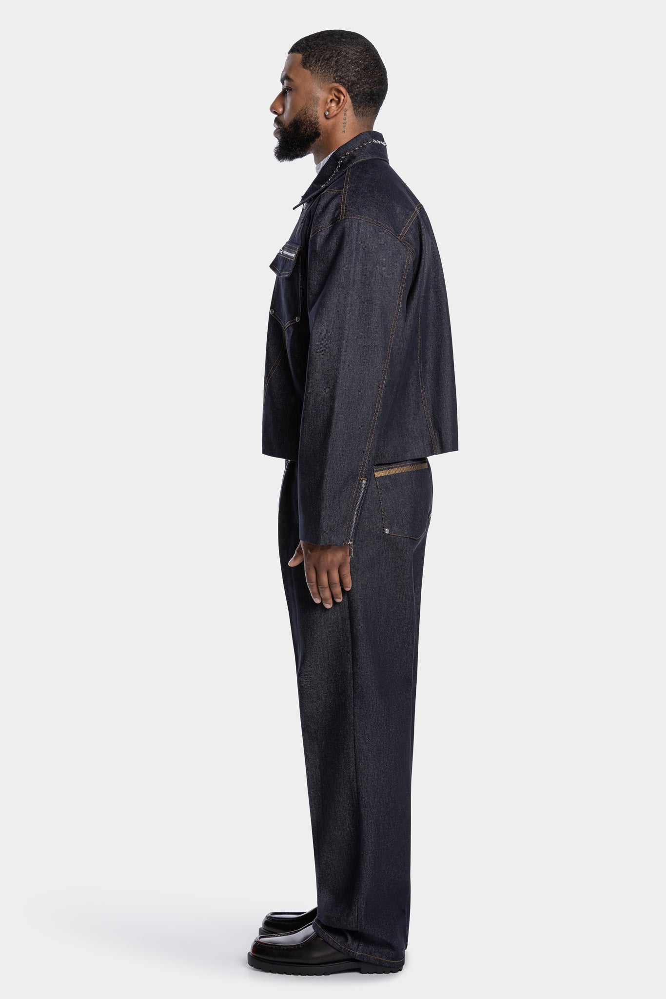 DYNASTY DENIM JACKET - MIDNIGHT INDIGO