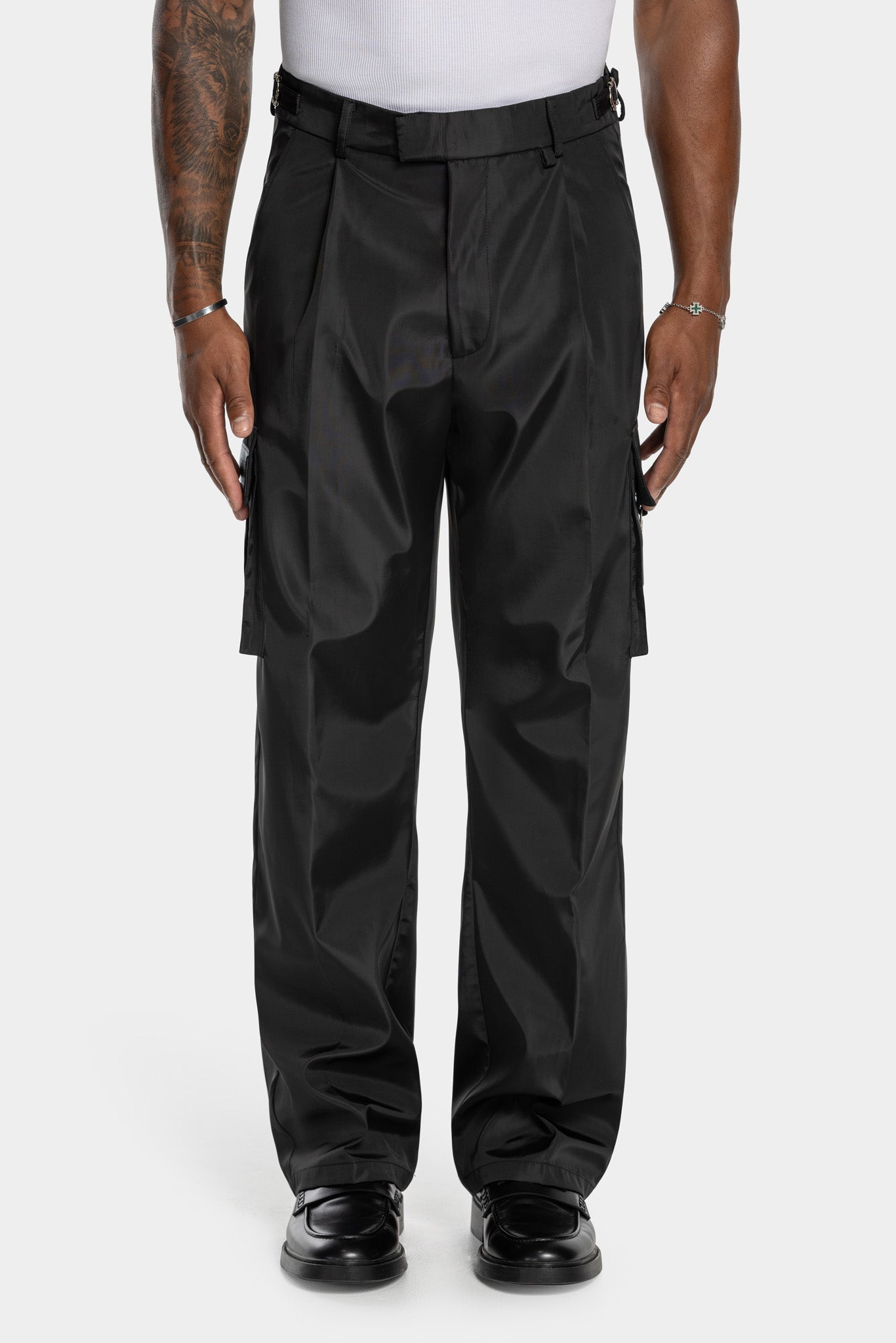 MAHA CARGO PANTS - BLACK