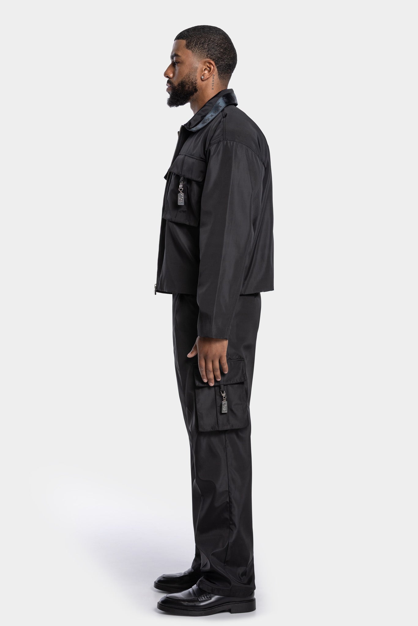 MAHA CARGO JACKET - BLACK