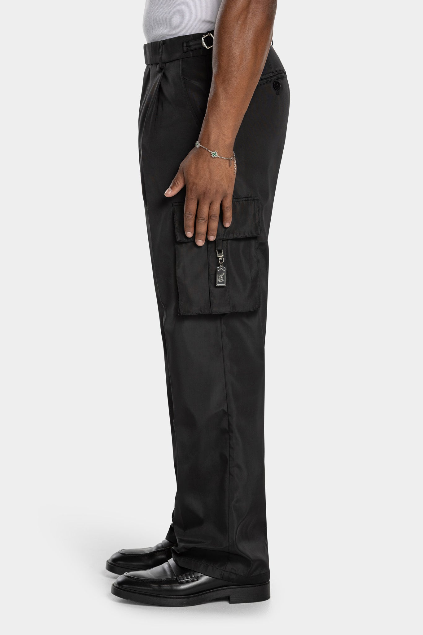 MAHA CARGO PANTS - BLACK