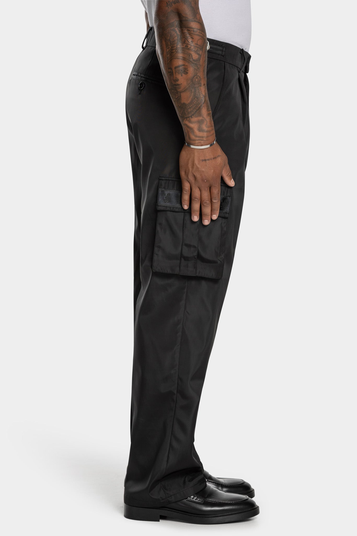 MAHA CARGO PANTS - BLACK