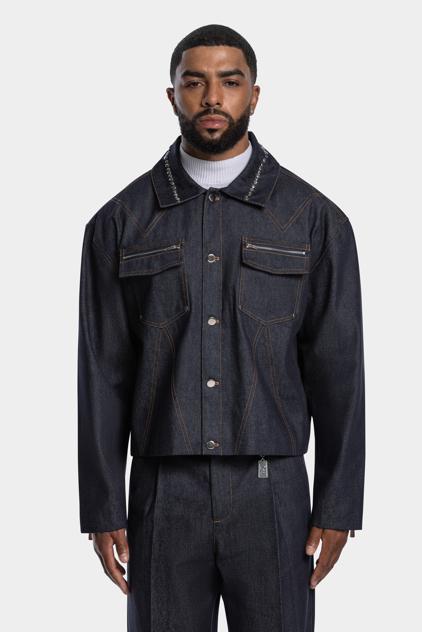 DYNASTY DENIM JACKET - MIDNIGHT INDIGO