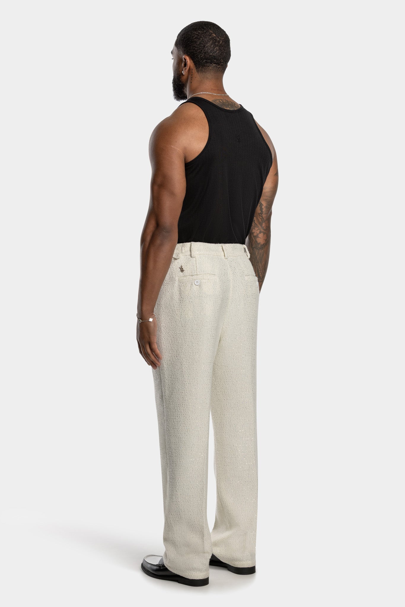 IMPERIAL SIGNATURE RIBBED TANK - BLACK