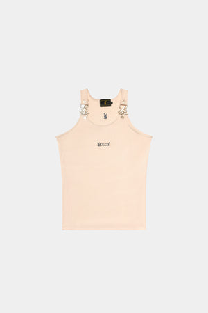 IMPERIAL SIGNATURE RIBBED TANK – BEIGE