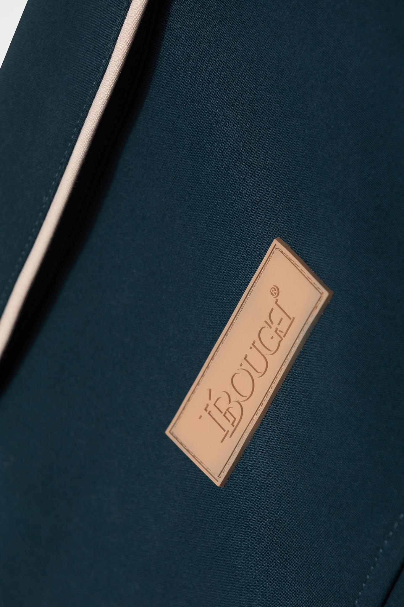 CONTRAST JACKET- DARK TEAL