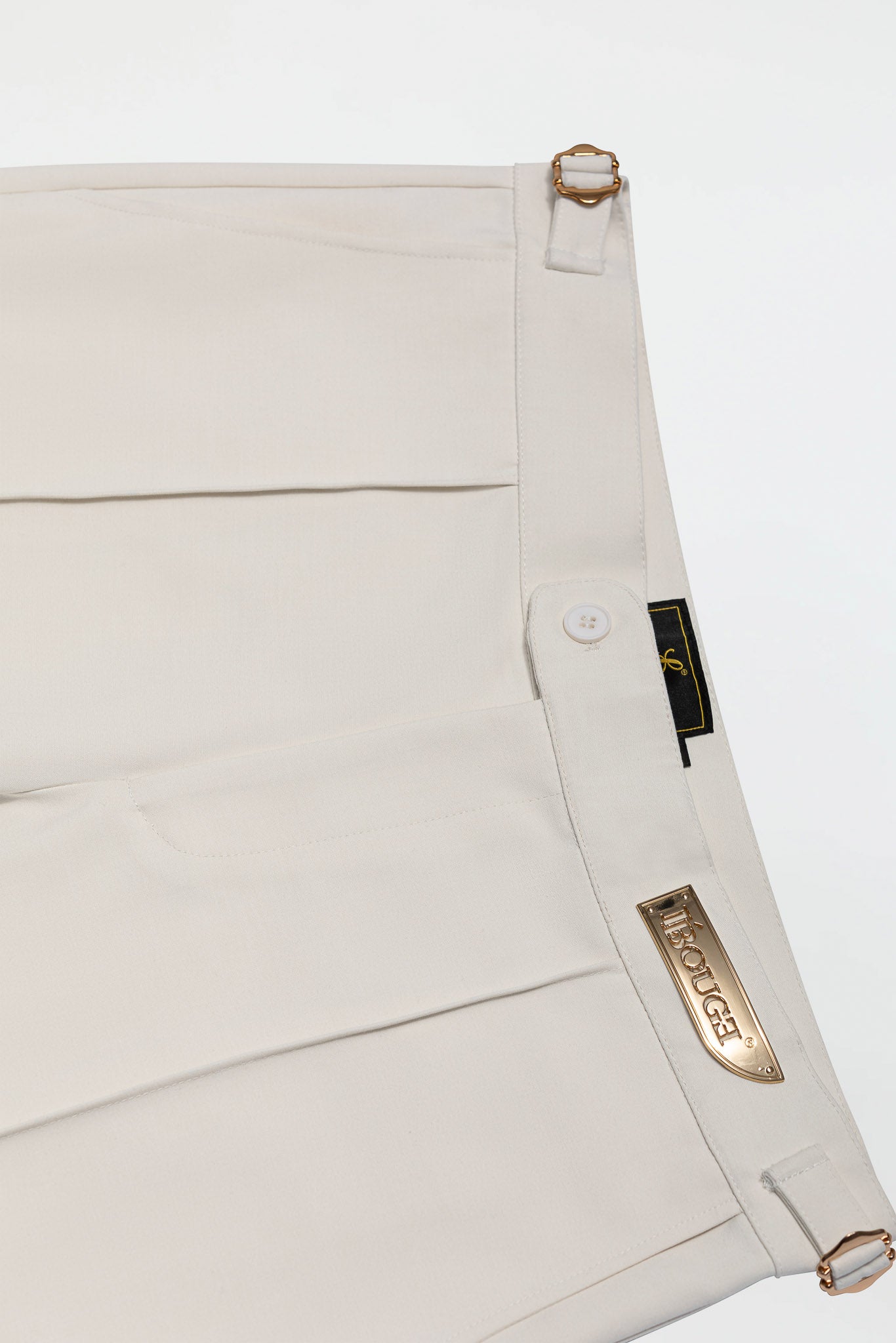 PINTUCK PANTS – ECRU