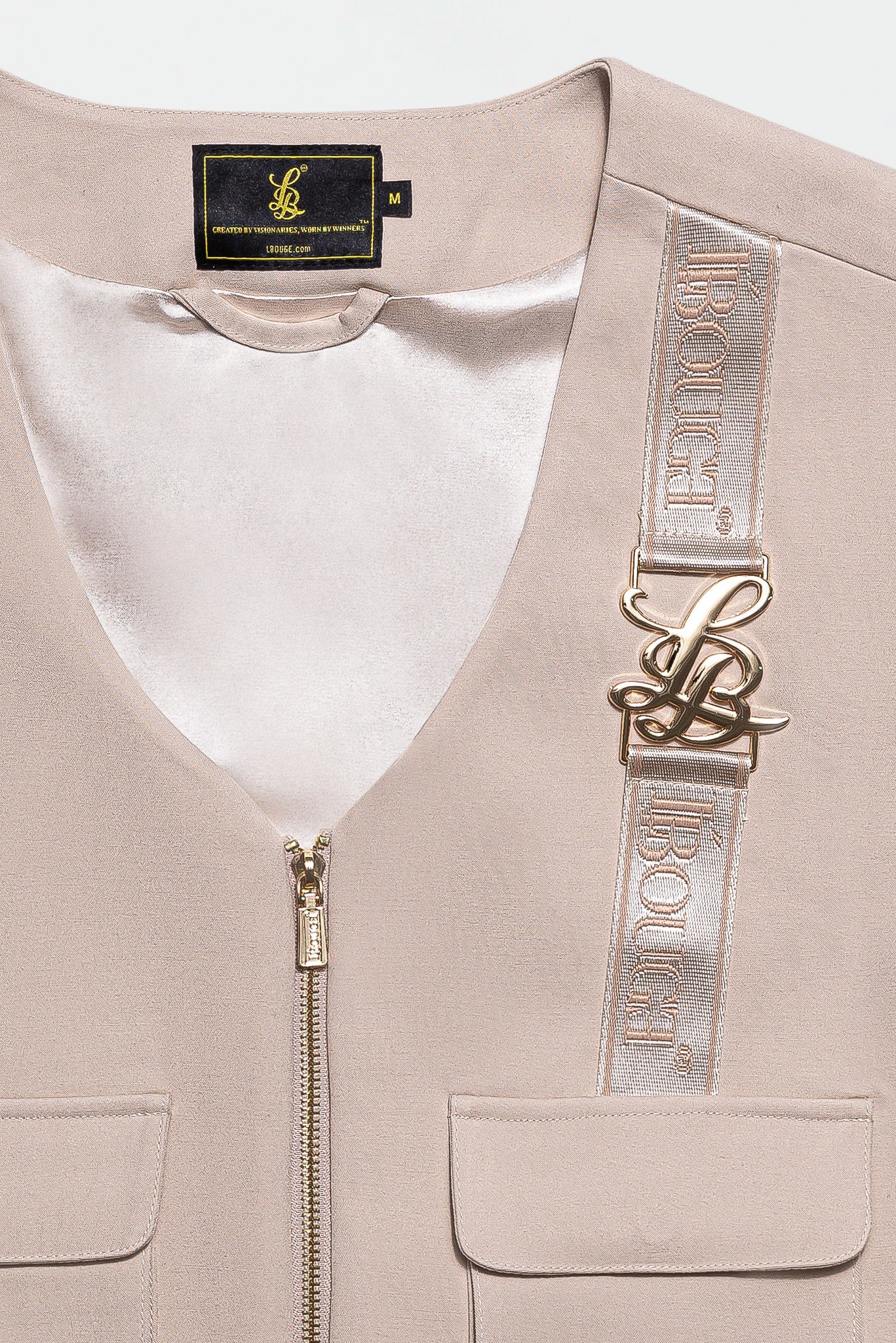 CROPPED VEST - CREAM