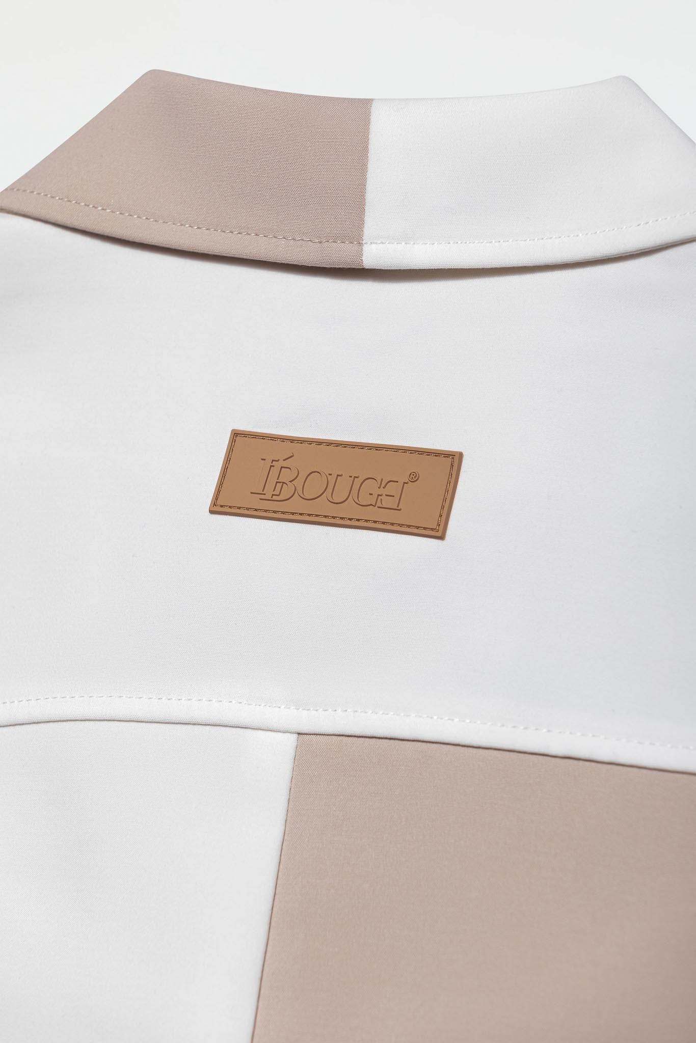 TWO TONE JACKET – CREAM / WHITE