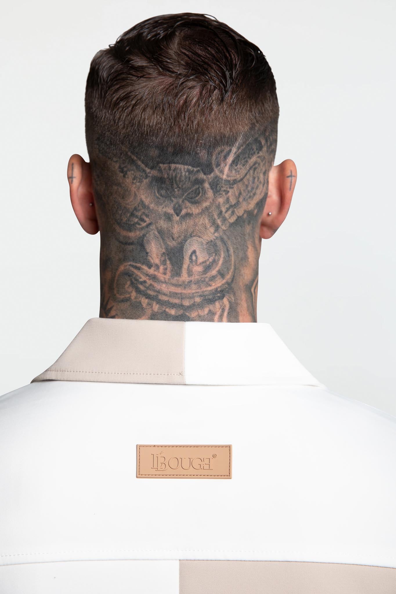 TWO TONE JACKET – CREAM / WHITE